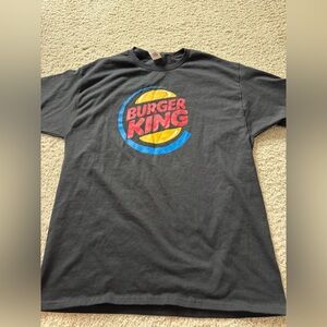 Burger King T-shirt mens casual Large